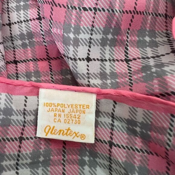 Pink & white stripes scarf, NWT - Picture 4 of 4